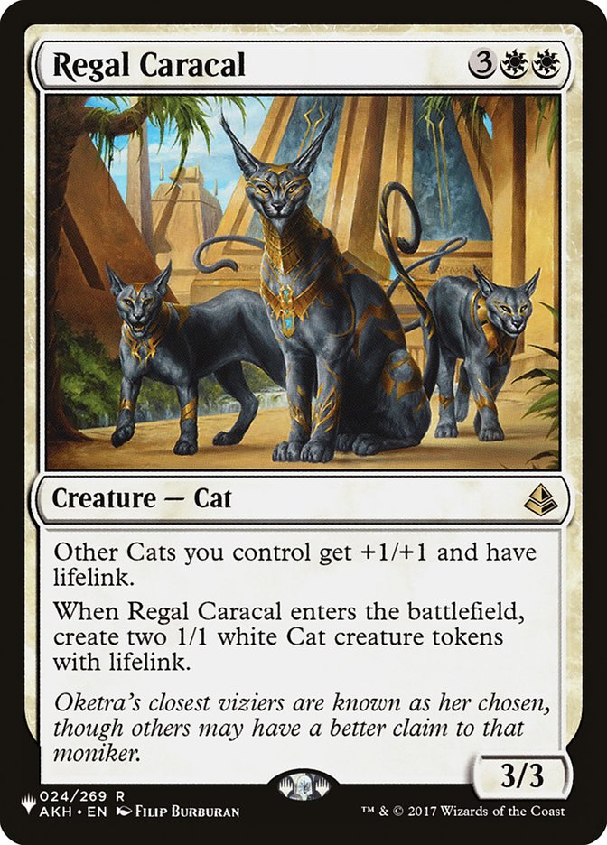 Caracal Real [La lista]
