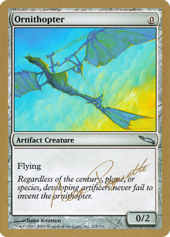 Ornithoptère (Aeo Paquette) [Decks des Championnats du Monde 2004]
