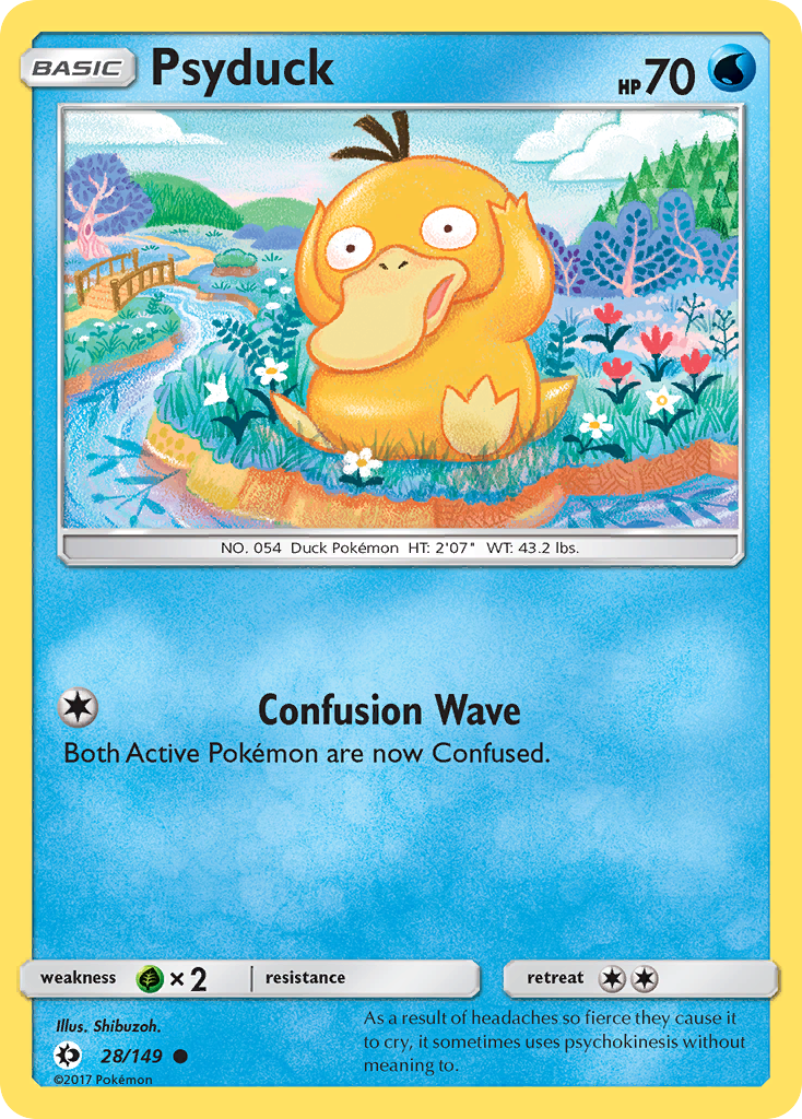Psykokwak (28/149) [Soleil et Lune : Set de Base]