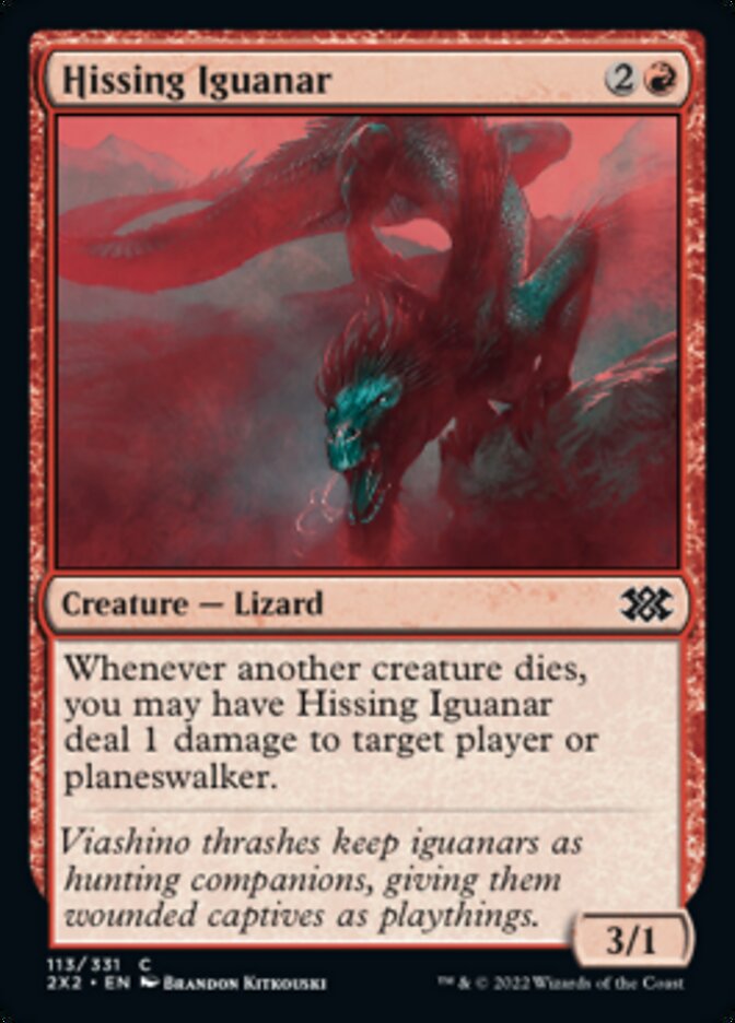 Iguanar siffleur [Double Masters 2022]
