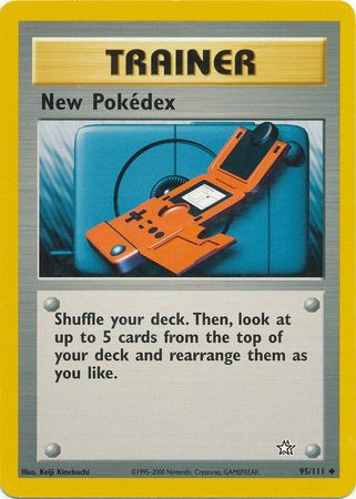 Nouveau Pokédex (95/111) [Néo Genesis Illimité]
