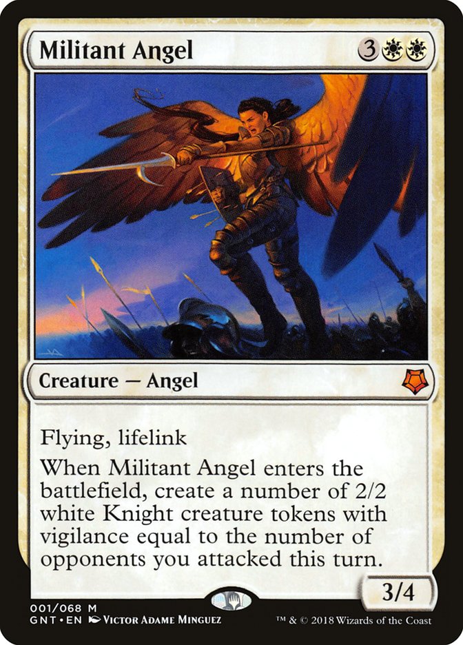 Ángel militante [Noche de juegos 2018]
