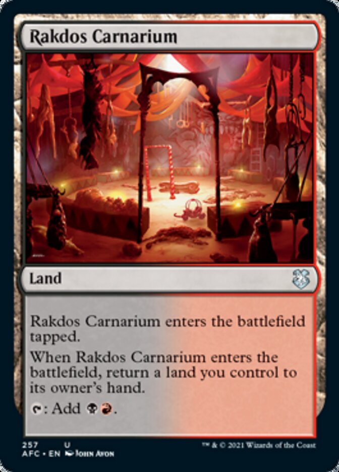 Carnarium de Rakdos [Donjons et Dragons : Aventures dans les Royaumes Oubliés Commander]