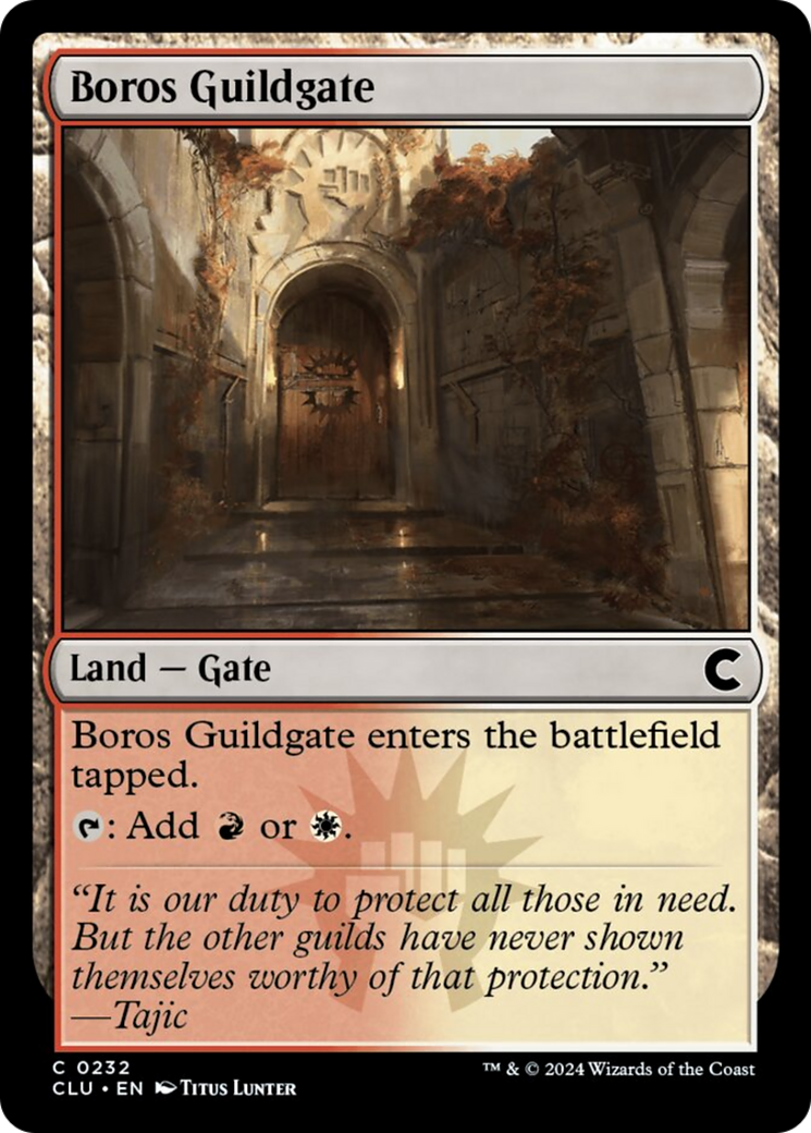 Porte de guilde de Boros [Ravnica : édition Cluedo]