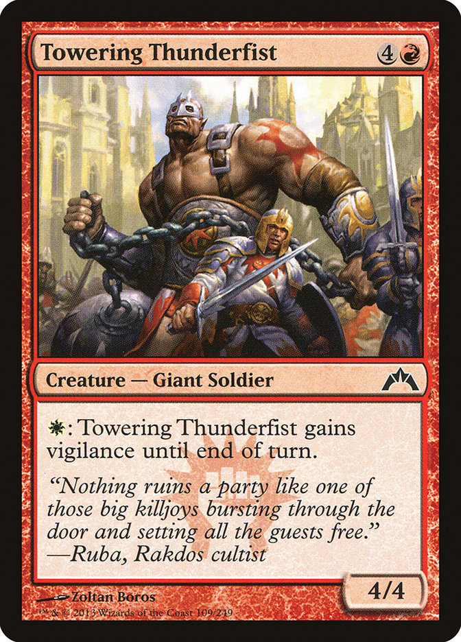 Poing-tonnerre imposant [Ravnica bloquée]