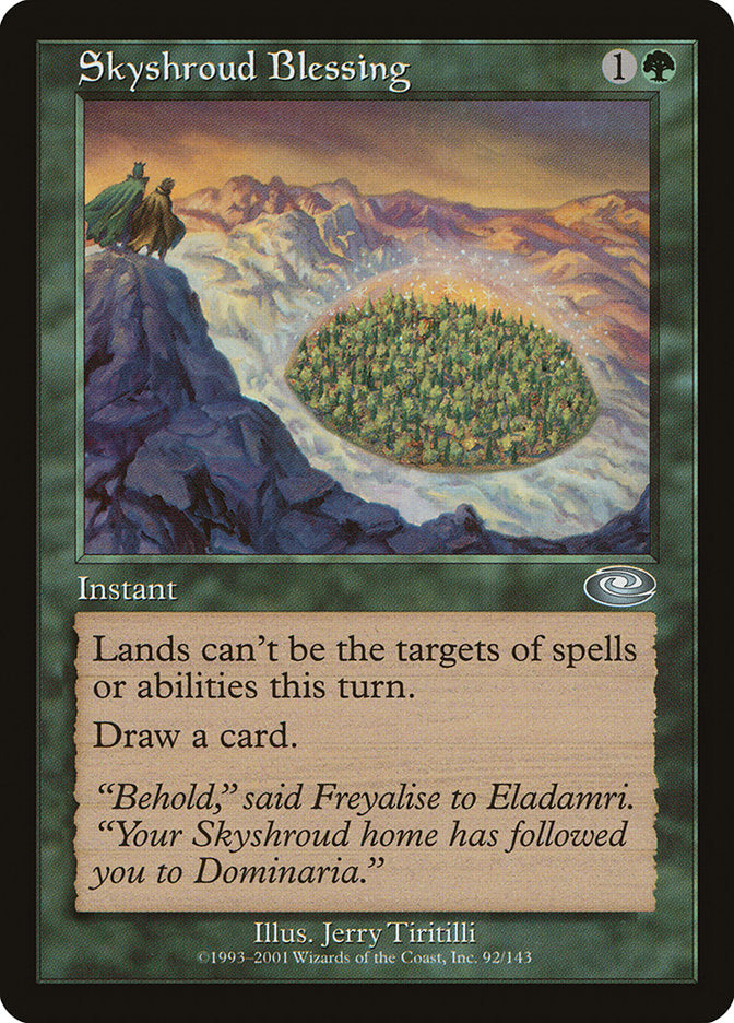 Bendición de la Celestenra [Plano de Urza]