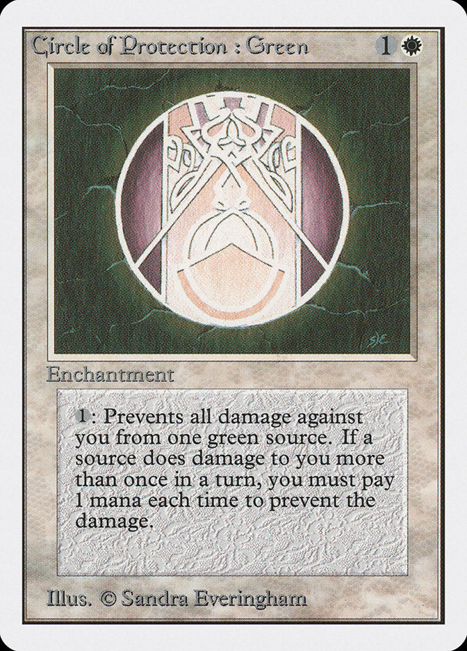 Cercle de protection : Vert [Édition limitée]