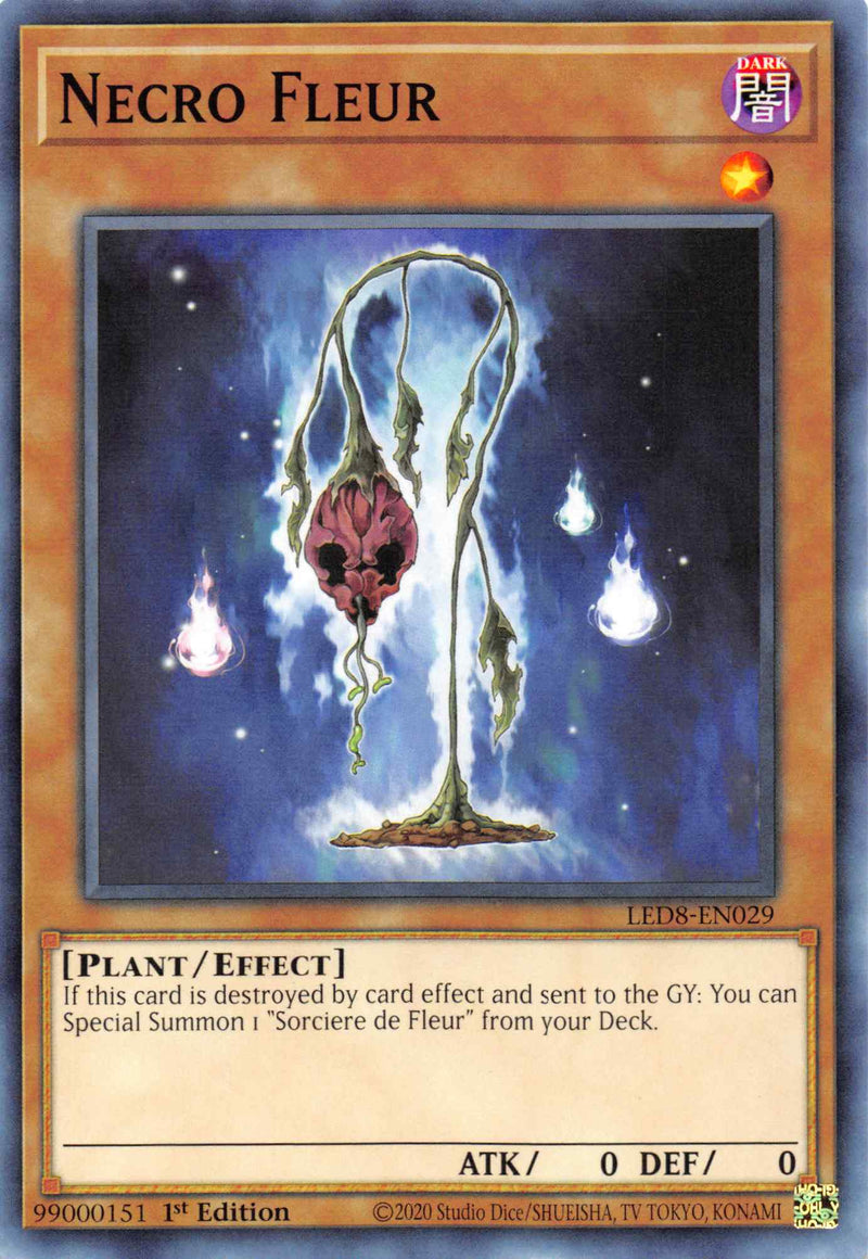 Necro Fleur [LED8-FR029] Commune