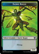Faerie Voleuse // Faerie (0016) Jeton recto-verso [Jetons Commander Les friches d'Eldraine]