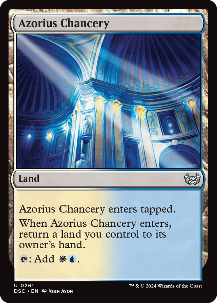 Azorius Chancery [Duskmourn: Casa de terror Commander]