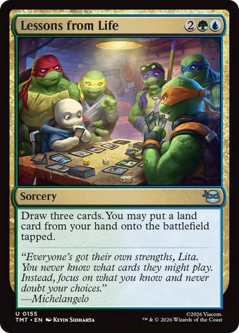 Lecciones de vida [Tortugas Ninja]