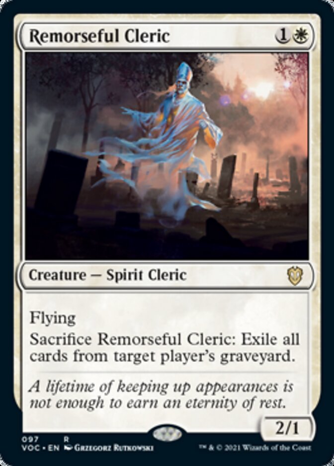 Clerc du remords [Innistrad: Chasse de Minuit Commander]