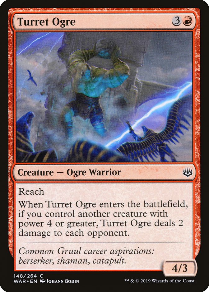 Ogre de la tourelle [La Guerre des Planeswalkers]