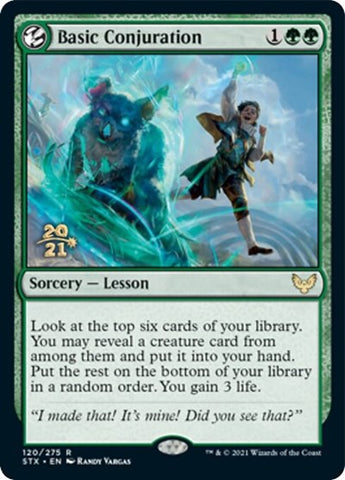 Conjuración básica [Promociones de prelanzamiento de Strixhaven: School of Mages]
