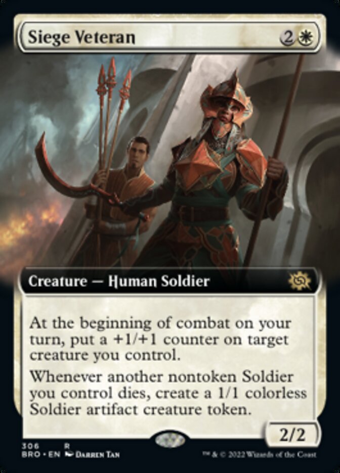 Vétéran du siège (Extended Art) [The Brothers' War]