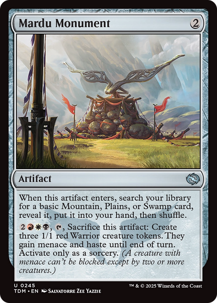 Monument mardu [Tarkir : Dragonstorm]