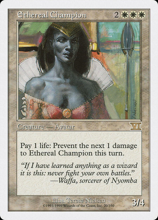 Champion éthéré [Sixième édition classique]