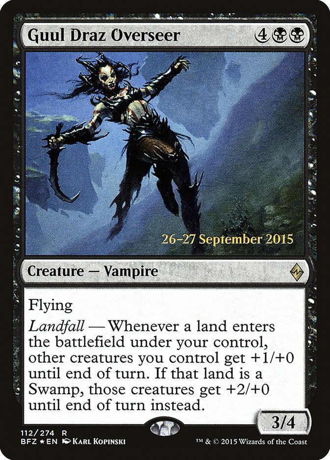 Surveillant de Guul Draz [Prerelease Promos de Battle for Zendikar]