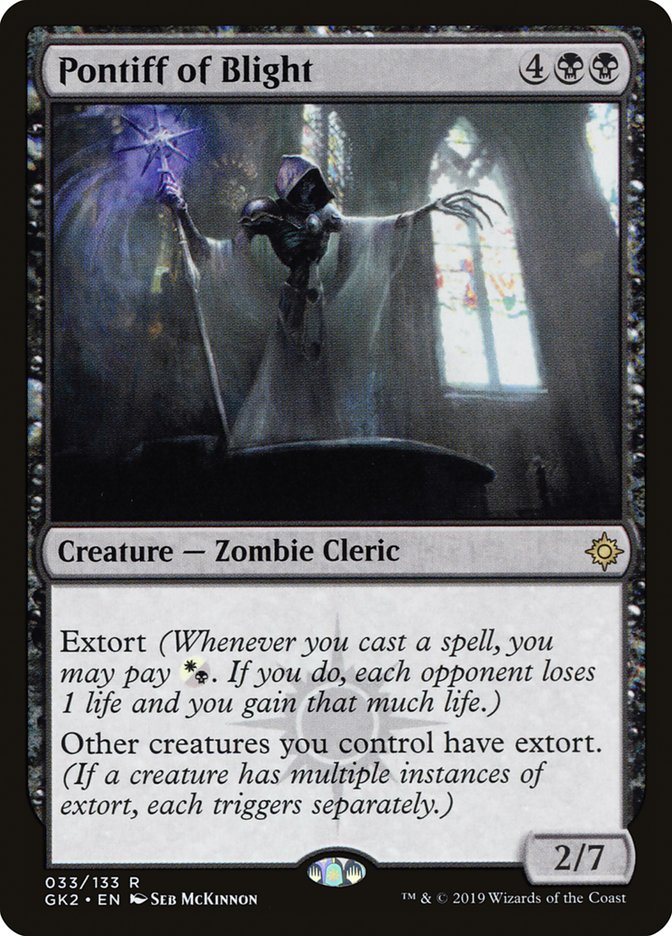 Pontife du Fléau [Kit de guilde Allégeance de Ravnica]