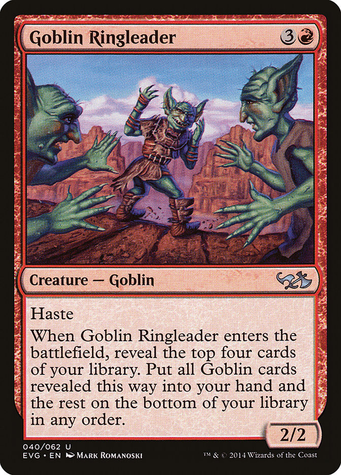 Chef de Guerre gobelin (Elfes contre Gobelins) [Anthologie Duel Decks]
