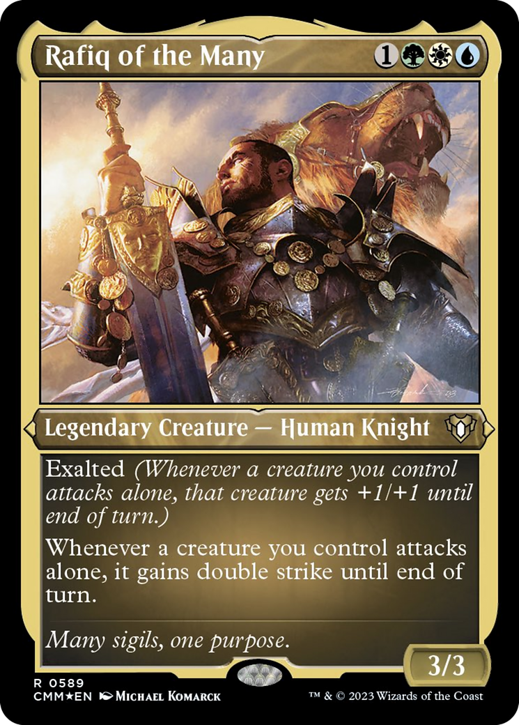 Rafiq de la multitude (gravé à l'acide) [Commander Masters]