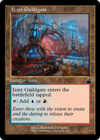 Porte de guilde d'Izzet (Cadre rétro) [Ravnica Remastered]