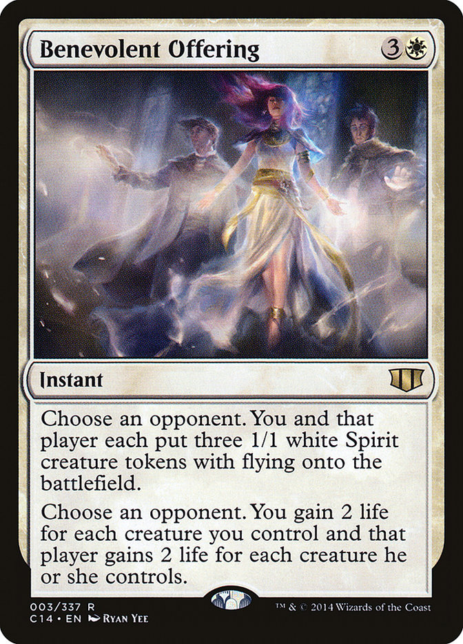Offrande bienveillante [Commander 2014]