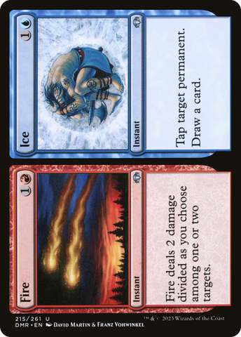Fuego // Hielo [Dominaria Remastered]