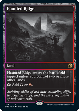 Crête hantée [Innistrad : Double Feature]