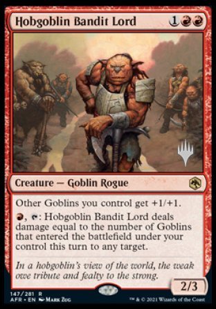 Seigneur bandit gobelours (Pack promo) [Dungeons & Dragons : Aventures dans les Royaumes Oubliés — Promos]