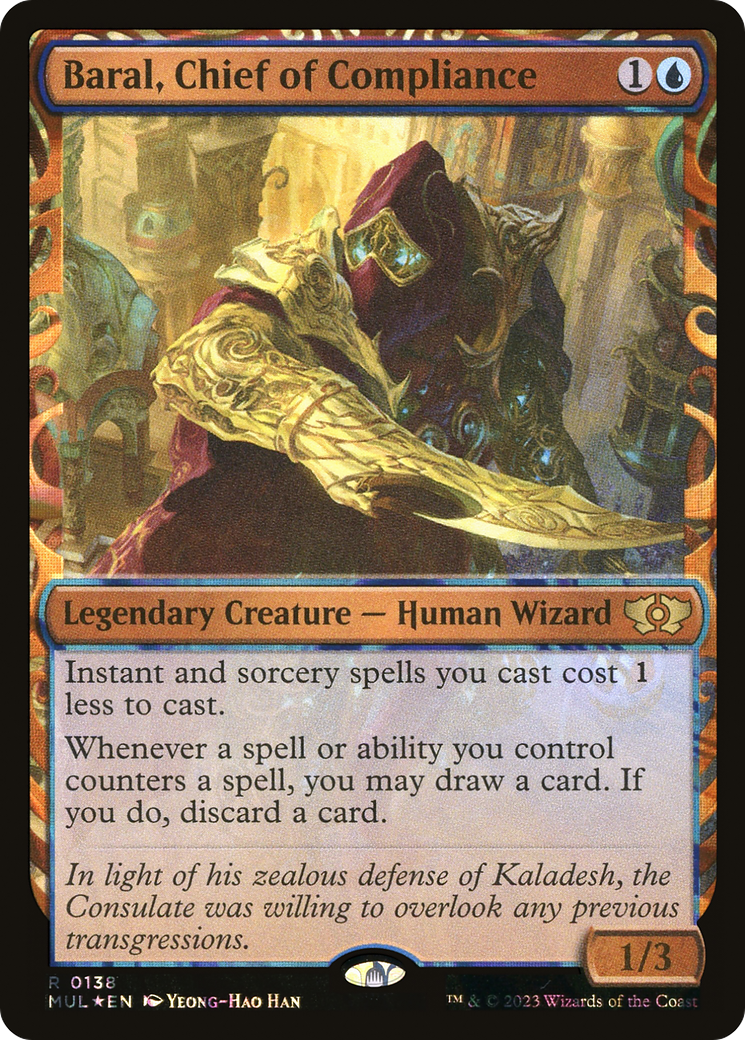 Baral, jefe de cumplimiento (Halo Foil) [Leyendas del Multiverso]