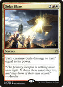 Fournaise solaire [Prerelease Promos de La guerre des planeswalkers]