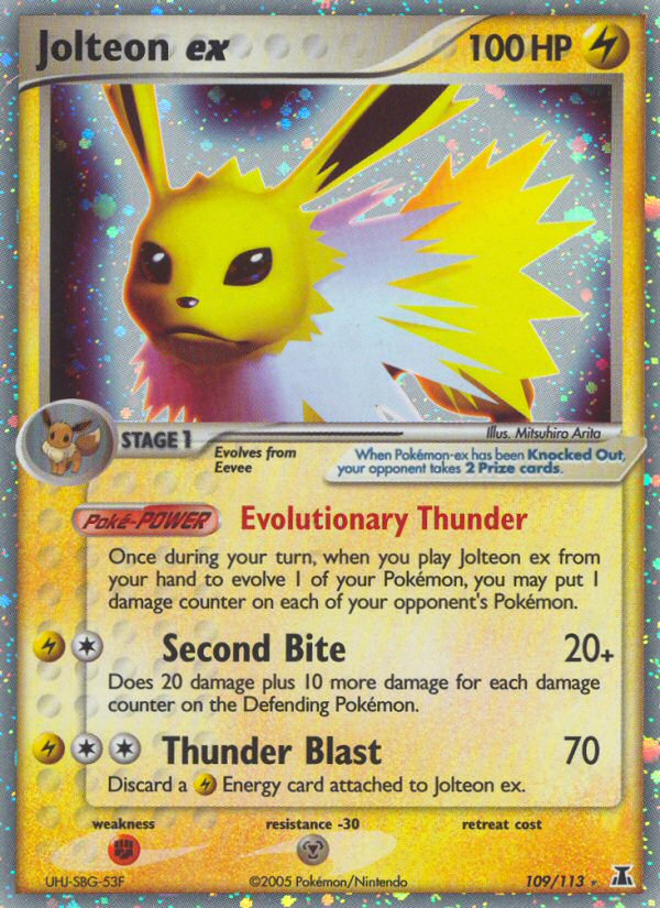 Voltali ex (109/113) [EX: Espèces Delta]