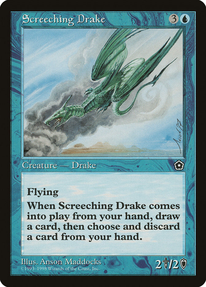 Drake hurlant