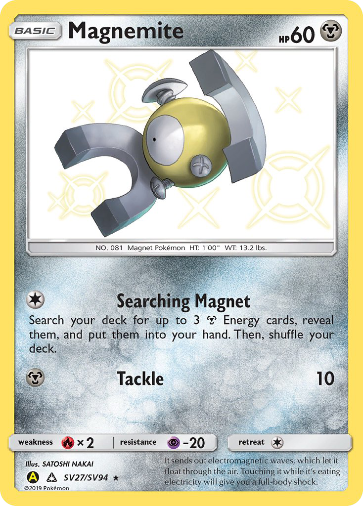 Magnemite (SV27/SV94) [Soleil et Lune : Destinées Occultes - Coffre des Brillants]