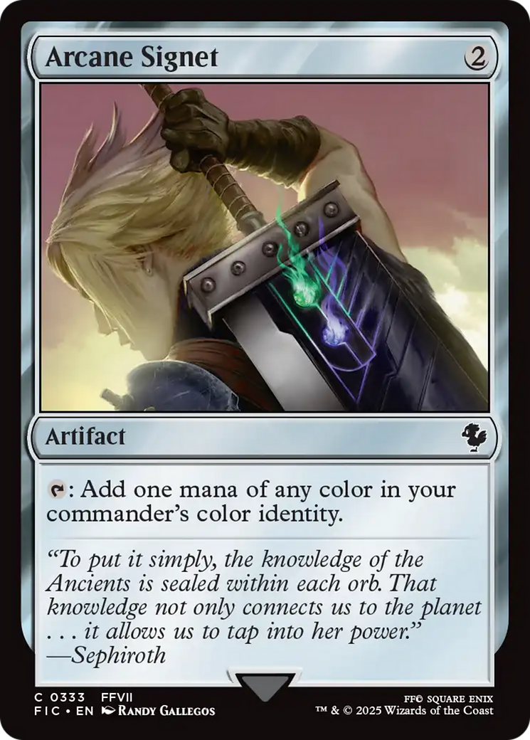 Sceau arcanique (0333) [FINAL FANTASY Commander]