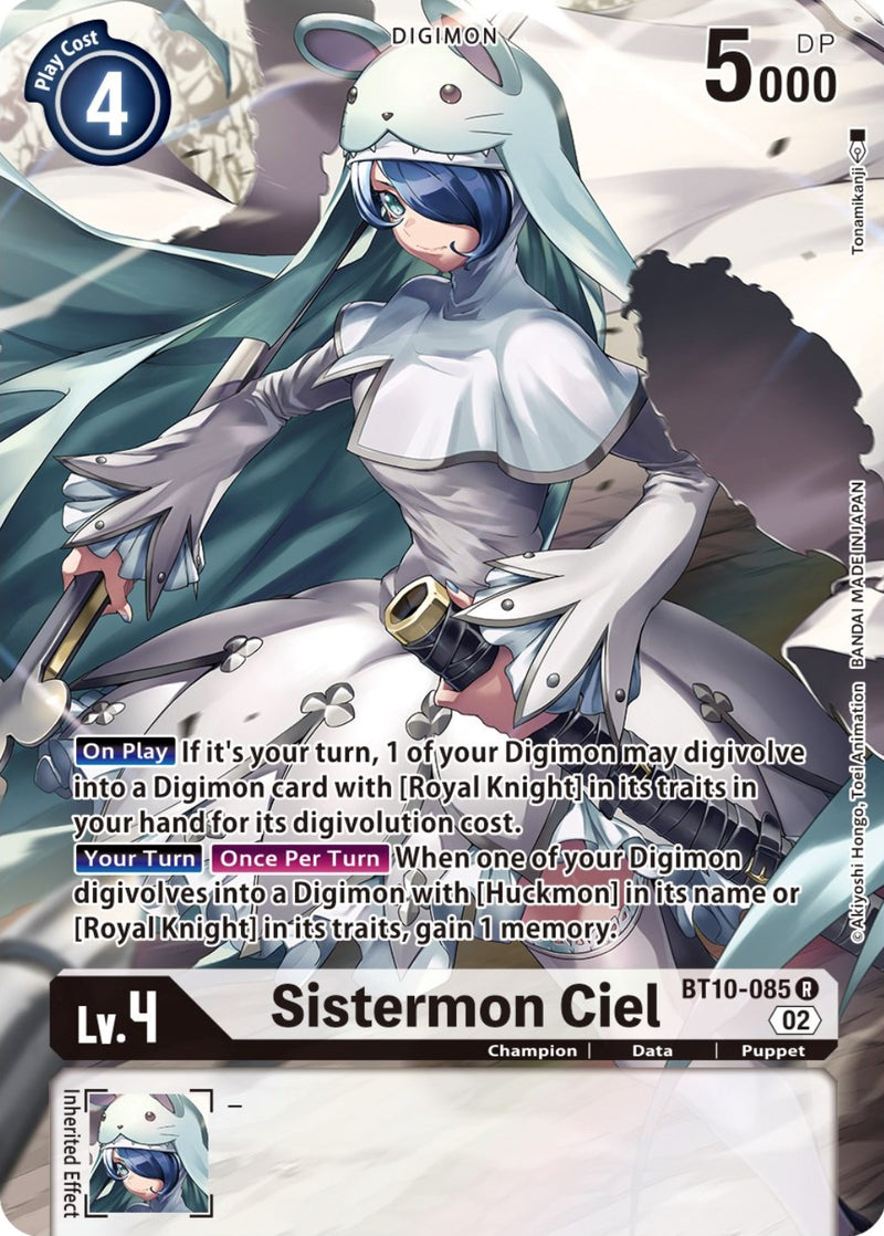 Sistermon Ciel [BT10-085] (Arte Alternativo) [Encuentro Xros]