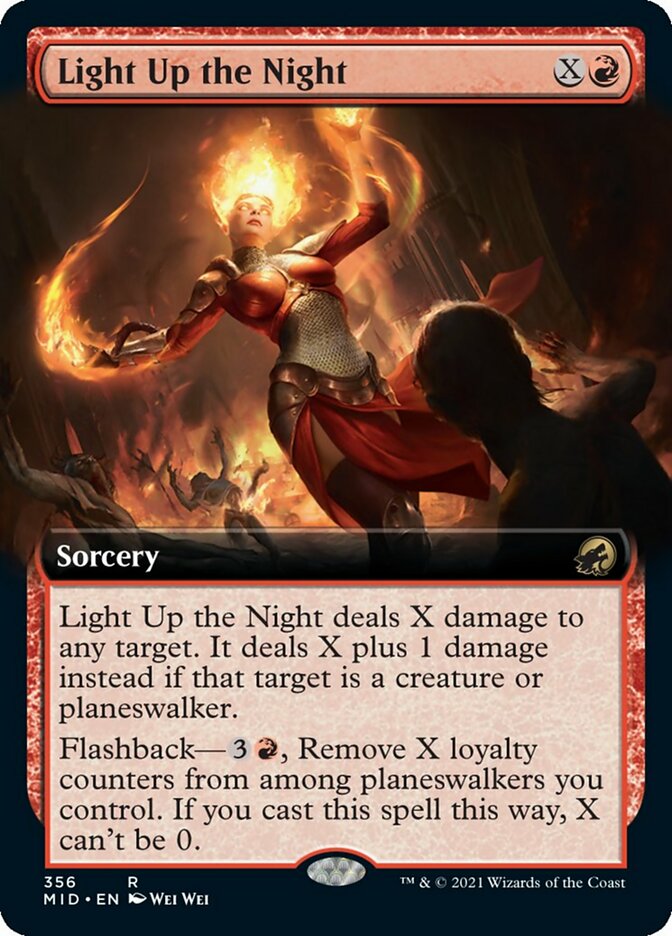 Illuminer la nuit (Version longue) [Innistrad : Chasse de Minuit]