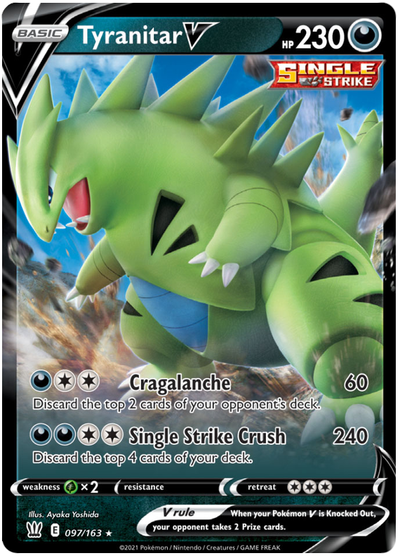 Tyranocif V (097/163) [Épée et Bouclier : Règne de Glace]