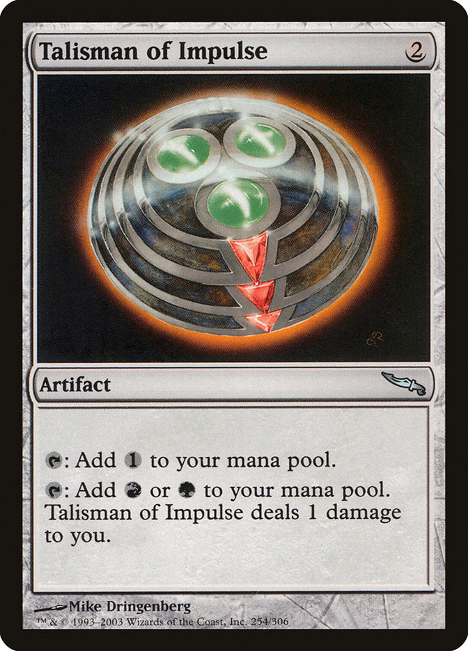Talismán del Impulso [Mirrodin]