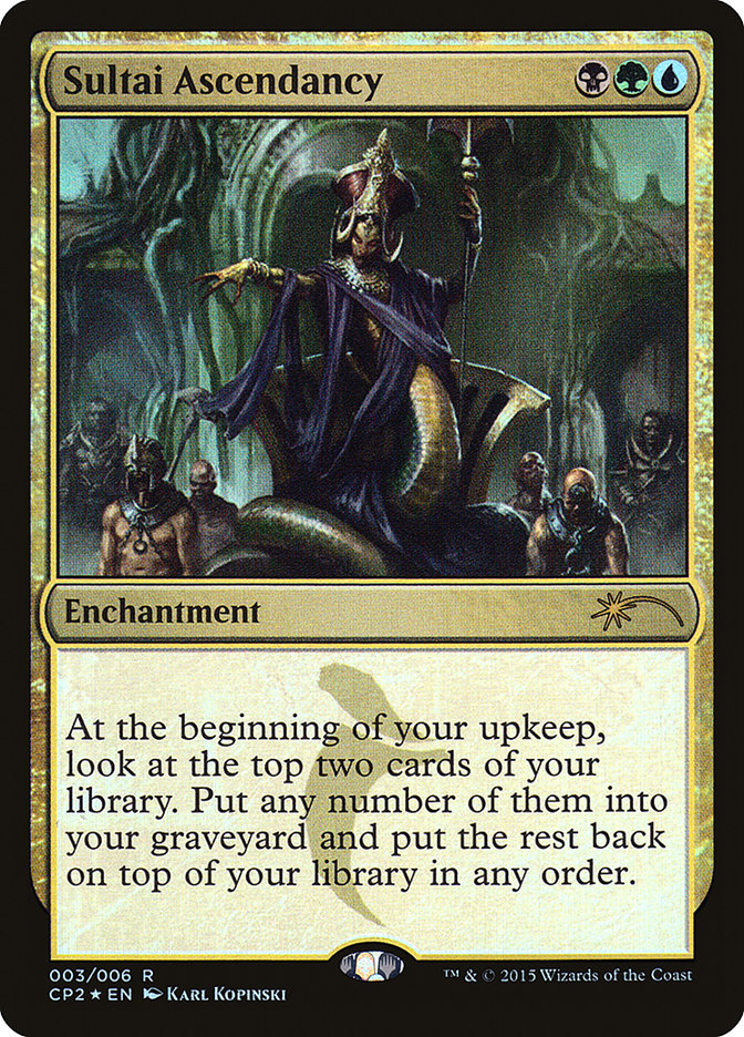 Ascendencia Sultai [Mazo de choque de Destino reescrito]