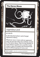 La lune du héron [Cartes de test du booster mystère 2]