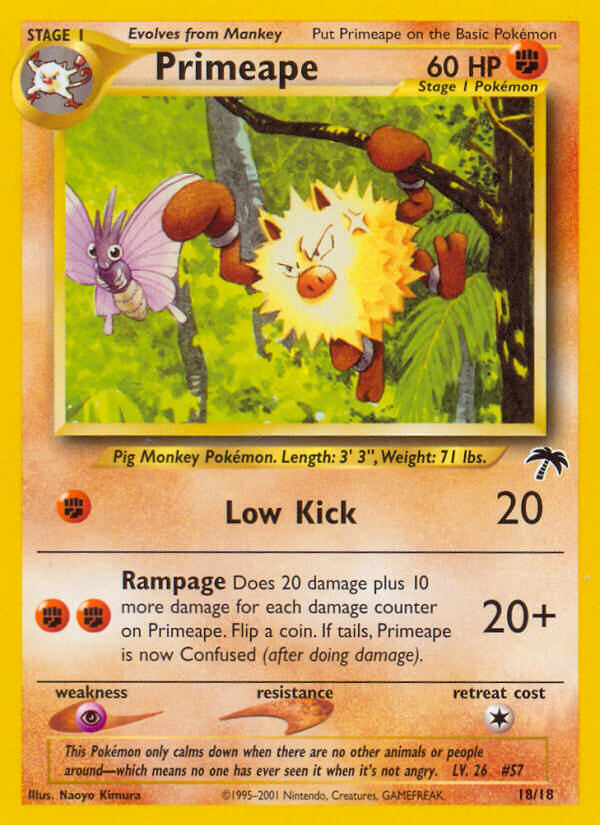 Primeape (18/18) [Islas del Sur]
