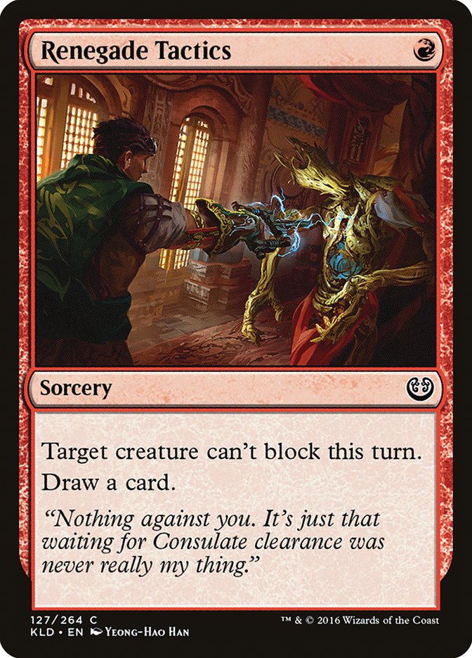Tactiques de renégats [Kaladesh]