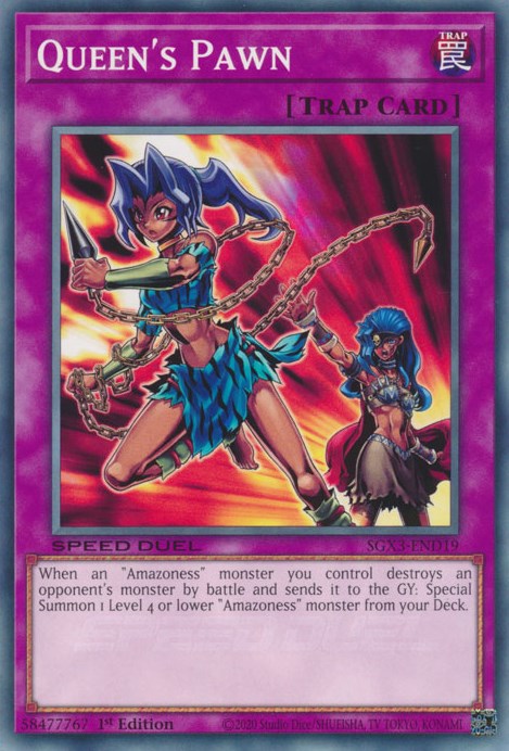 Peón de Dama [SGX3-END19] Común