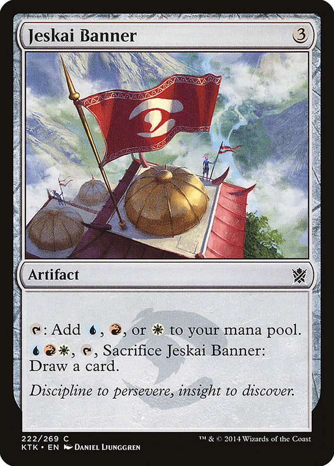 Bannière jeskai [Khans de Tarkir]