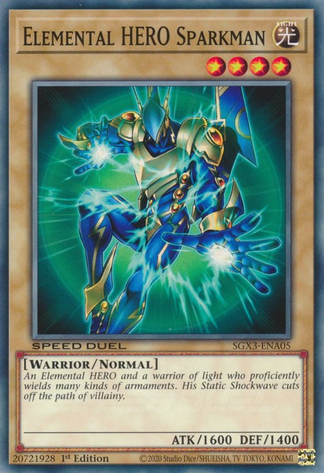 HÉROE Elemental Sparkman [SGX3-SPA05] Común