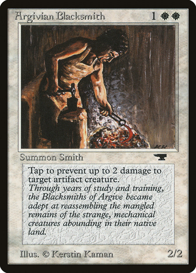 Forgeron argivien [Antiquities]