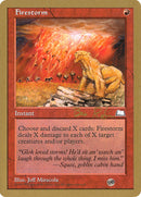 Tormenta de fuego (Brian Selden) [Mazos del Campeonato Mundial 1998]