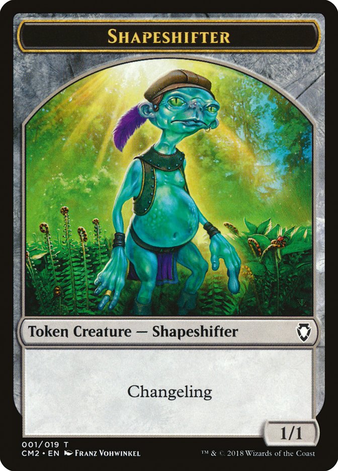 Changeforme Jeton [Commander Anthology Volume II Jetons]